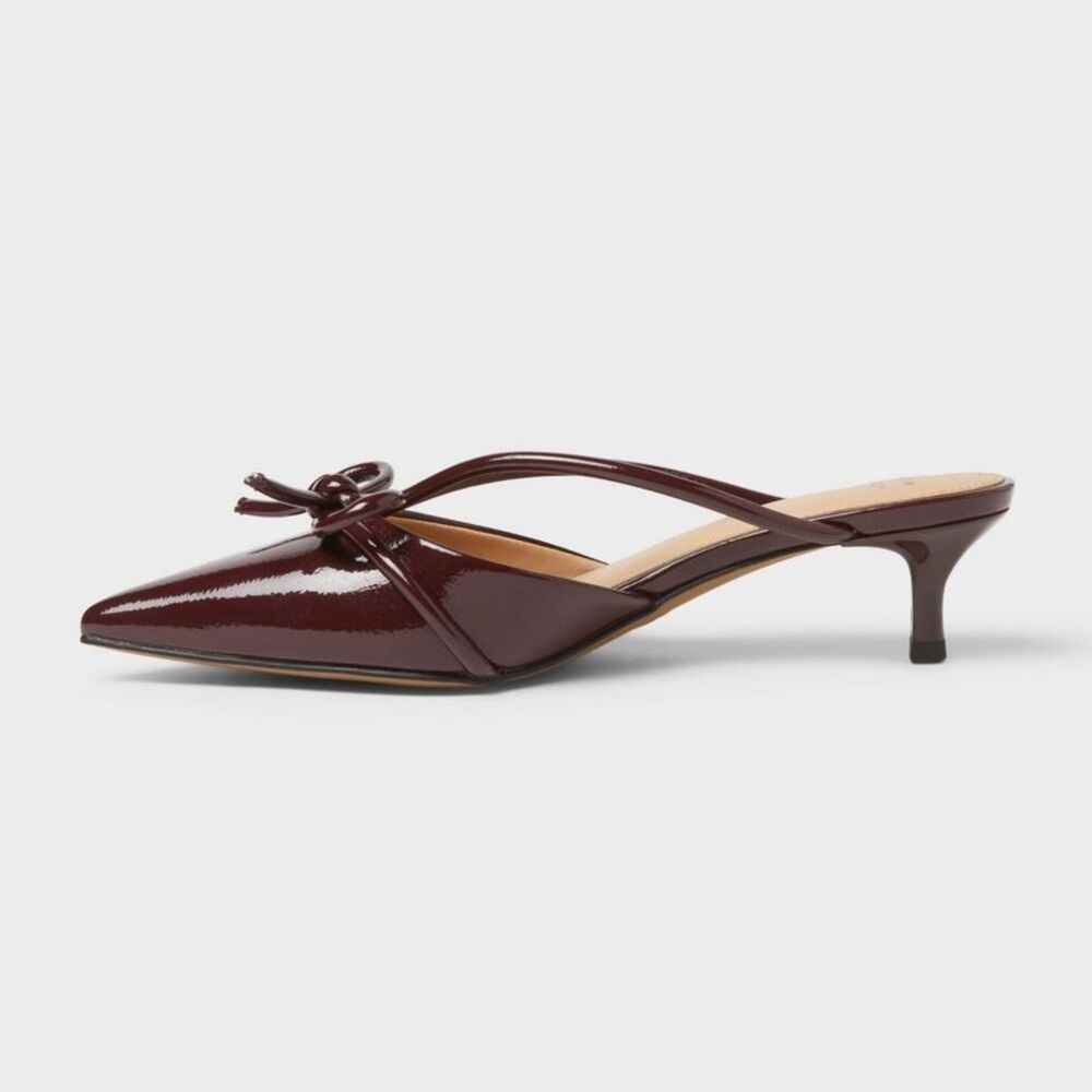 Open Box - A New Day - Women’s Odelia Heels with Memory Foam Insole – A N Red - Picture 2 of 4